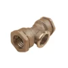 Te Derivation Laiton Femelle - Raccord de Jardin en Laiton pour Arrosage
