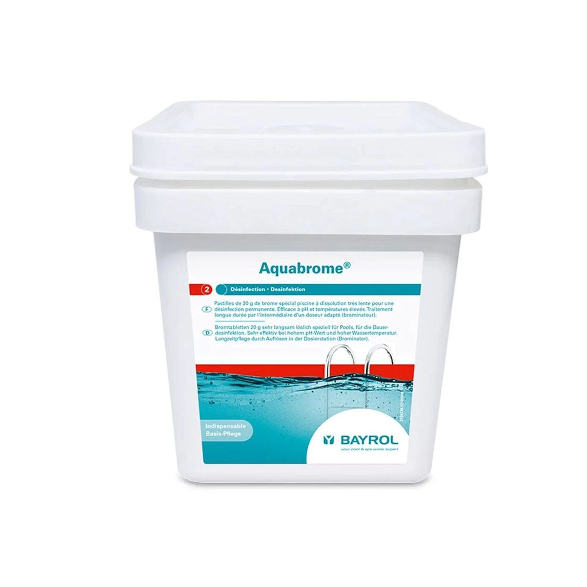 Aquabrome 5 Kg Bayrol - Traitement de l'eau de piscine - Brome haute qualité 1 Aquabrome 5 Kg Bayrol - Traitement de l'eau de piscine - Brome haute qualité