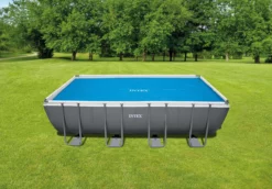 Bâche à Bulles Pour Piscines Hors-sol 160 Microns 5,49 x 2,74 M - Intex - Protection et Isolation Thermique