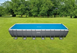 Bâche à Bulles Pour Piscines Hors-sol 160 Microns 7,32 X 3,66 M - Intex - Protection et Isolation Thermique