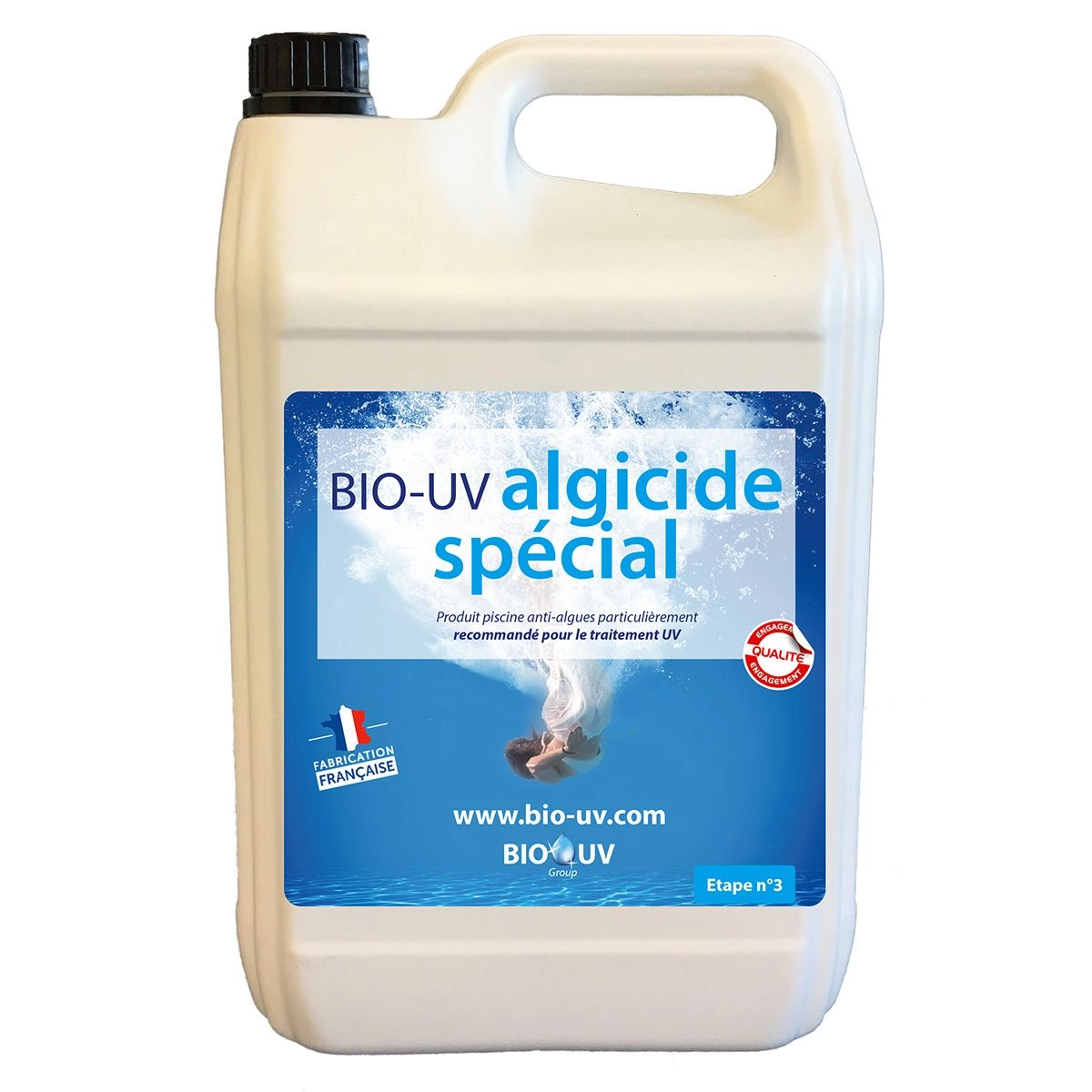 Algicide Spécial 5 L Bio-UV - Traitement Efficace pour Piscine | Élimine les Algues Rapidement 1 Algicide Spécial 5 L Bio-UV - Traitement Efficace pour Piscine | Élimine les Algues Rapidement