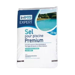 Sel Pour Piscine Irripool - Traitement de l'eau de piscine de haute qualité - 25 kg