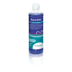 Clarifiant Superklar 0,5 L Bayrol - Floculant Piscine Efficace pour une Eau Cristalline