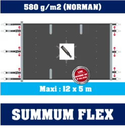 Bâche à Barres Summum - Couverture de Piscine Haute Qualité