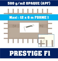 Bâche Prestige Sur-mesure pour Piscine - Protection Haute Qualité