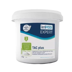 TAC Plus 5 Kg Irripool - Augmentez l'alcalinité de votre piscine - Traitement efficace