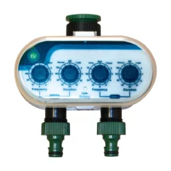 Programmateur 2 Voies Rain - Contrôle d'Arrosage Automatique pour Jardin