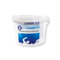 Chlore Multifonction 5 Kg - Traitement Efficace pour Piscine - Entretien Facile