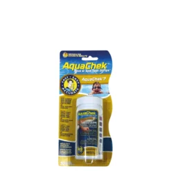 Aquachek 7 Tests - Analyse Rapide de l'Eau de Piscine - Kit Complet