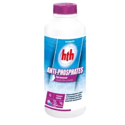 Anti-phosphates 1 L HTH - Traitement efficace pour piscine - Élimine les phosphates