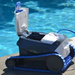 Robot De Piscine Electrique S100 Dolphin - Nettoyage Automatique et Efficace -Entretien De La Piscine Soldes 427034 imgWEB robot electrique s100 dolphin 4 9059