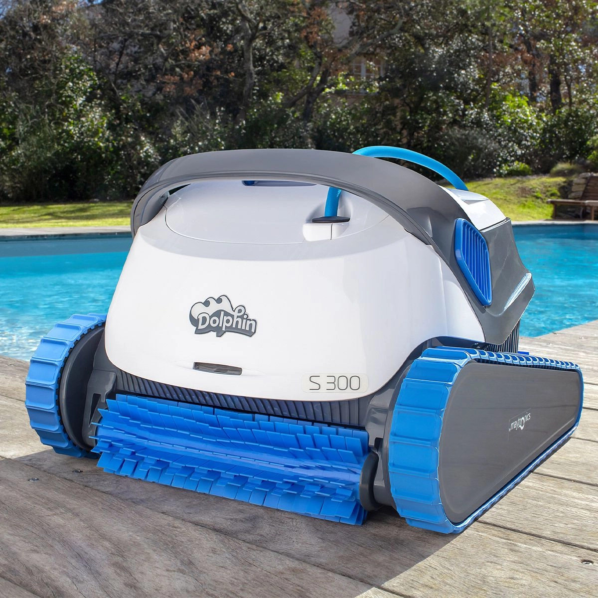 Robot De Piscine Electrique S300 Dolphin - Nettoyage Automatique et Efficace 3 Robot De Piscine Electrique S300 Dolphin - Nettoyage Automatique et Efficace – Image 3