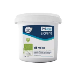 PH Moins 5 Kg Expert Irripool - Réducteur de pH pour Piscine - Traitement Efficace