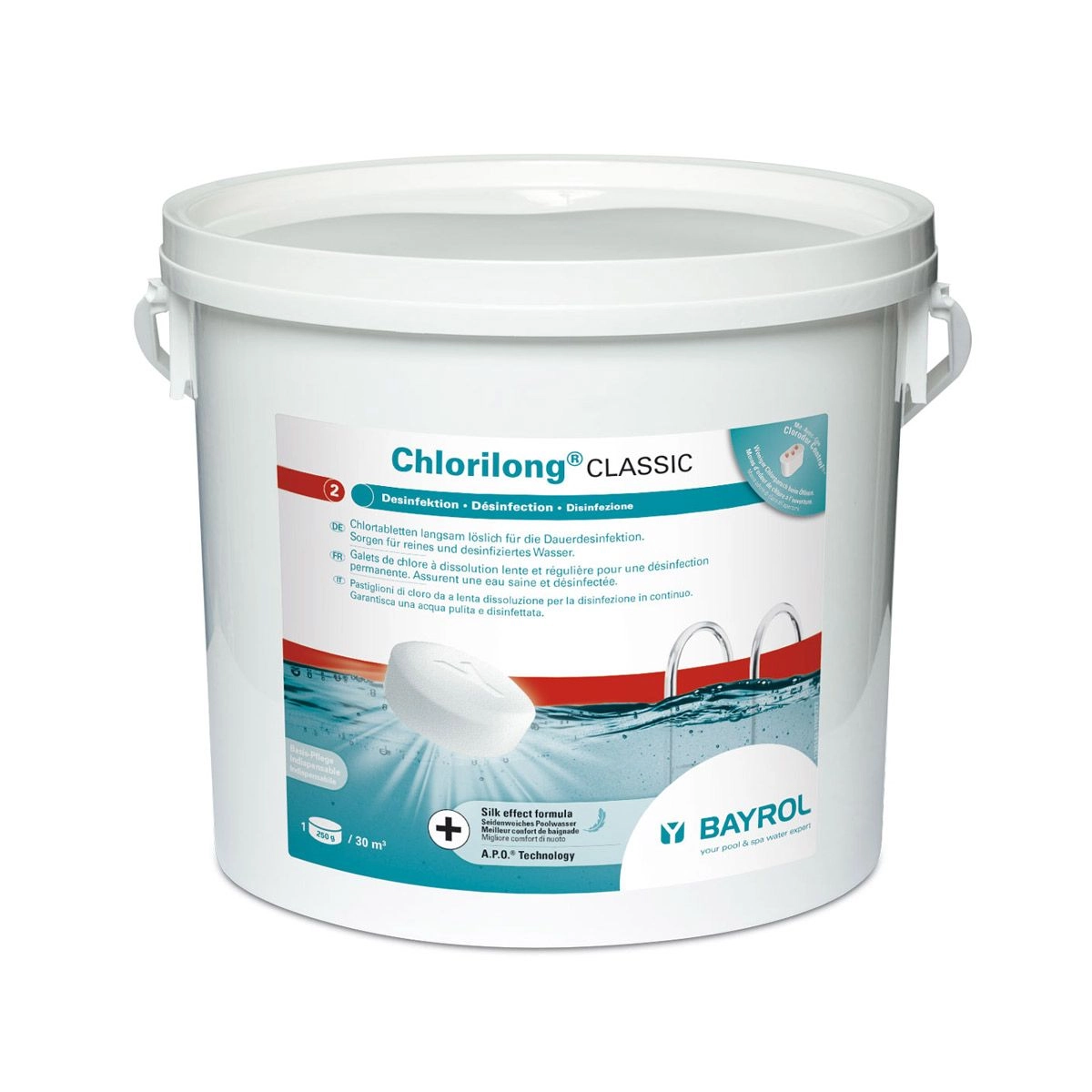 Chlorilong Classic 1,25 Kg Bayrol - Chlore pour Piscine | Traitement Efficace 2 Chlorilong Classic 1,25 Kg Bayrol - Chlore pour Piscine | Traitement Efficace – Image 2