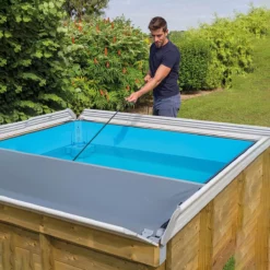 BWT Piscinette Hors-sol Bois Pistoche - Piscine bois hors-sol élégante et durable
