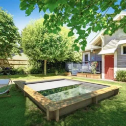 BWT Kit Piscine Bois Urbaine 420 - Piscine Hors-Sol en Bois de Qualité Supérieure