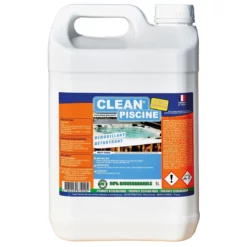 Detartrant 5 L Clean Piscine - Nettoyant Professionnel pour Piscine - Élimine le Calcaire et les Impuretés