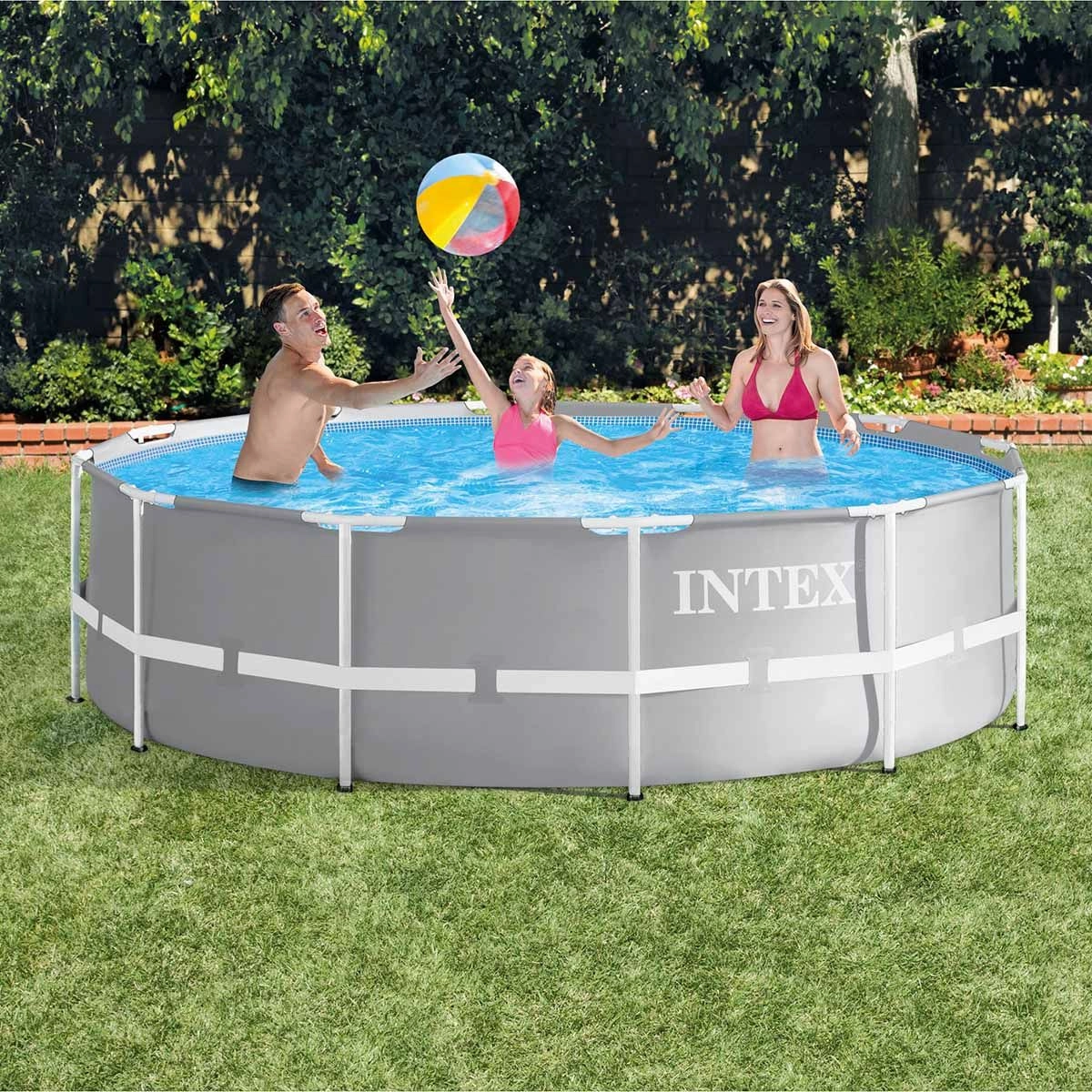 Piscine Hors-sol Prism Frame Ø3,66 X 1,22 M - Intex - Piscine Tubulaire Résistante et Facile à Installer 3 Piscine Hors-sol Prism Frame Ø3,66 X 1,22 M - Intex - Piscine Tubulaire Résistante et Facile à Installer – Image 3