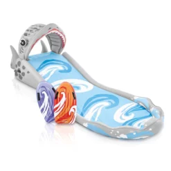 Aire De Jeux Gliss Party Requin Intex - Jeu de Piscine pour Enfants