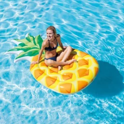 Matelas Gonflable Ananas Intex - Confort et Style pour Piscine -Entretien De La Piscine Soldes 432205 imgWEB Matelas gonflable ananas Intex 6 70ff
