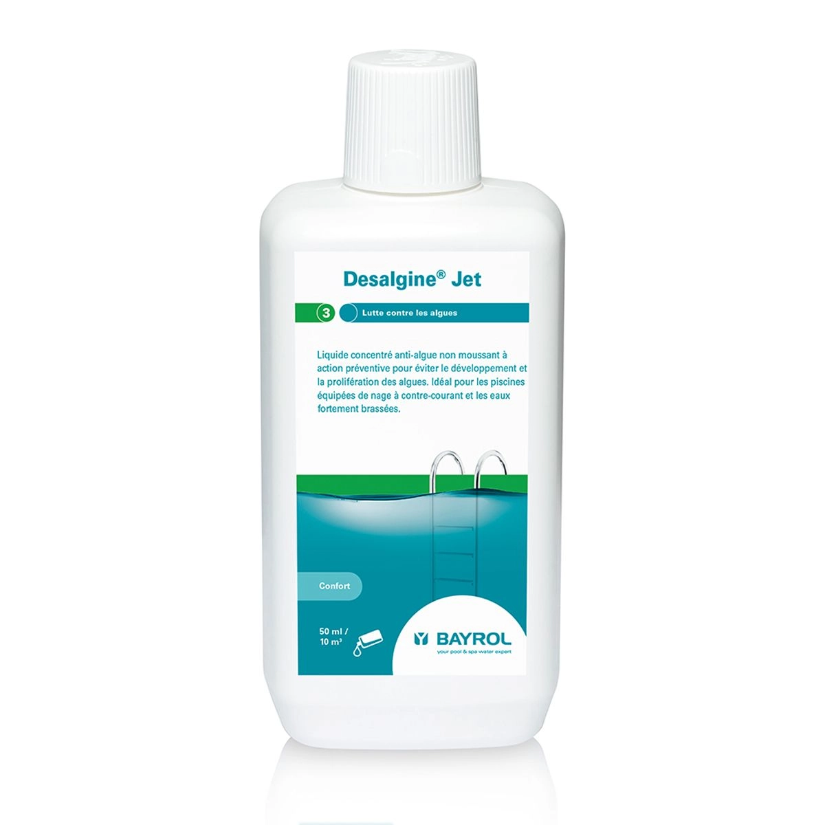 Desalgine Jet 1L Bayrol - Algicide Puissant pour Piscine - Traitement Efficace contre les Algues 1 Desalgine Jet 1L Bayrol - Algicide Puissant pour Piscine - Traitement Efficace contre les Algues