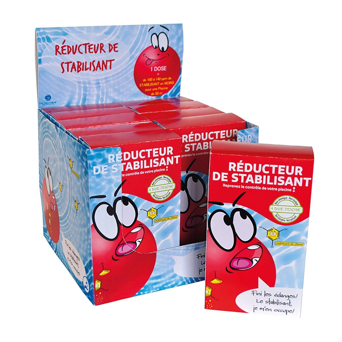 Réducteur de Stabilisant pour Piscine - Équilibre l'Alcalinité et Facilite l'Entretien 1 Réducteur de Stabilisant pour Piscine - Équilibre l'Alcalinité et Facilite l'Entretien