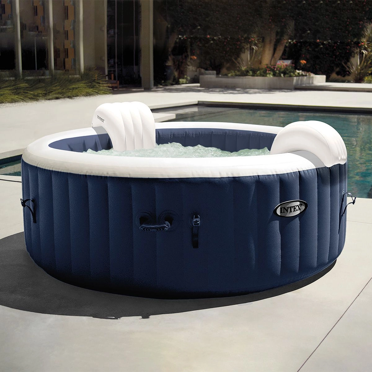 Spa Gonflable PureSpa LED 4 Places Intex - Confort et Détente à Domicile 2 Spa Gonflable PureSpa LED 4 Places Intex - Confort et Détente à Domicile – Image 2