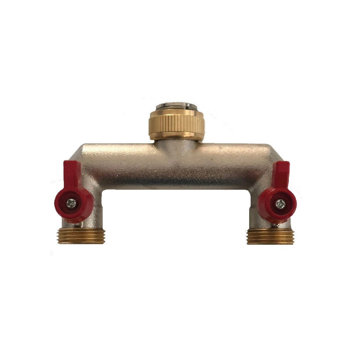 Selecteur 2 Voies en Laiton pour Arrosage et Jardin | Raccord de Qualité Supérieure 1 Selecteur 2 Voies en Laiton pour Arrosage et Jardin | Raccord de Qualité Supérieure