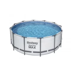 Piscine Hors-sol Steel Pro Max Ø3,66 X 1,22 M - Bestway - Piscine Tubulaire Durable et Facile à Installer