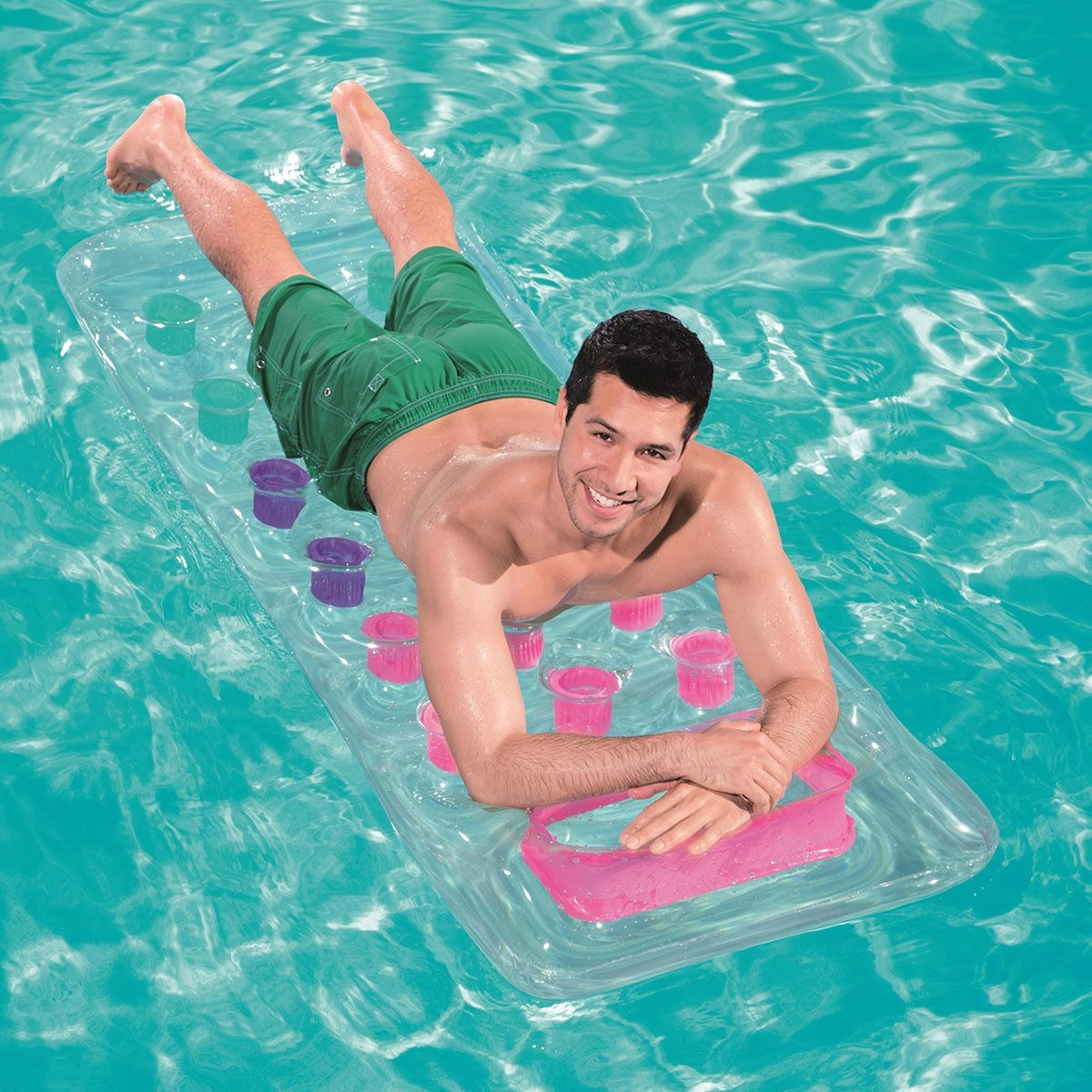 Matelas Hublot 188 cm - Confort et Style pour Piscine | Équipement Piscine 2 Matelas Hublot 188 cm - Confort et Style pour Piscine | Équipement Piscine – Image 2