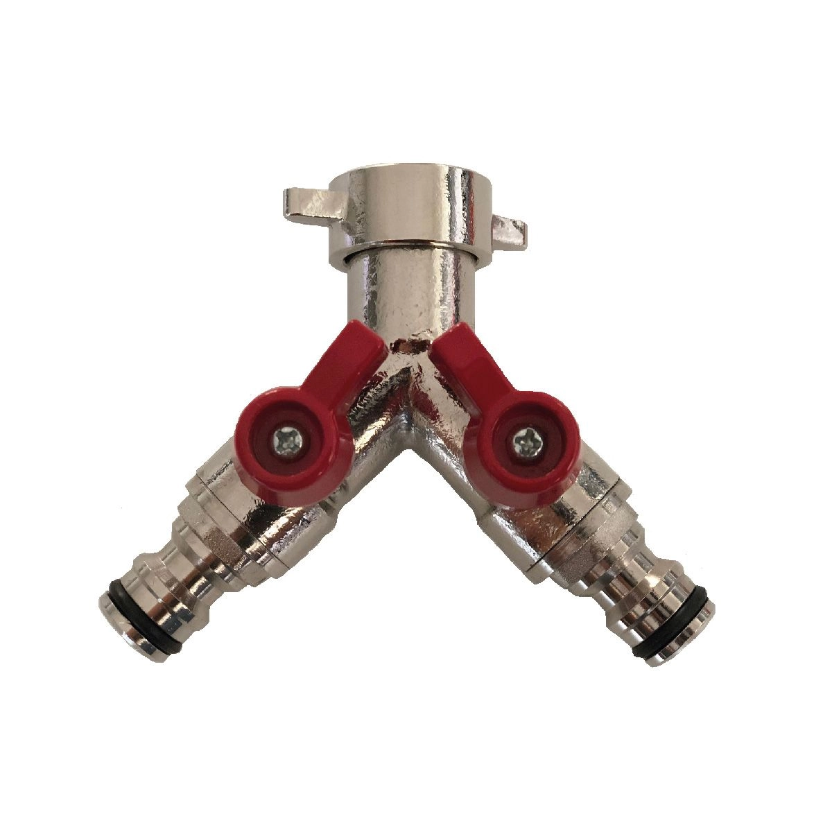 Selecteur 2 Voies En Laiton - Raccord de Jardin Haute Qualité pour Arrosage 1 Selecteur 2 Voies En Laiton - Raccord de Jardin Haute Qualité pour Arrosage