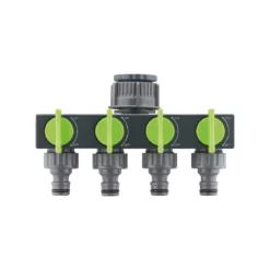 Selecteur 4 Circuits 20/27 - 26/34 pour Arrosage | Raccords Rapides Jardin