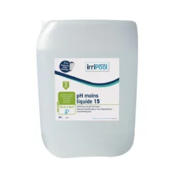 PH Moins Liquide 15-20 L Irripool - Réducteur de pH pour Piscine - Traitement Efficace