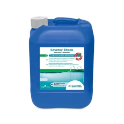Traitement Choc Bayroxy Shock 10 L Bayrol - Oxygène Actif pour Piscine - Entretien Facile