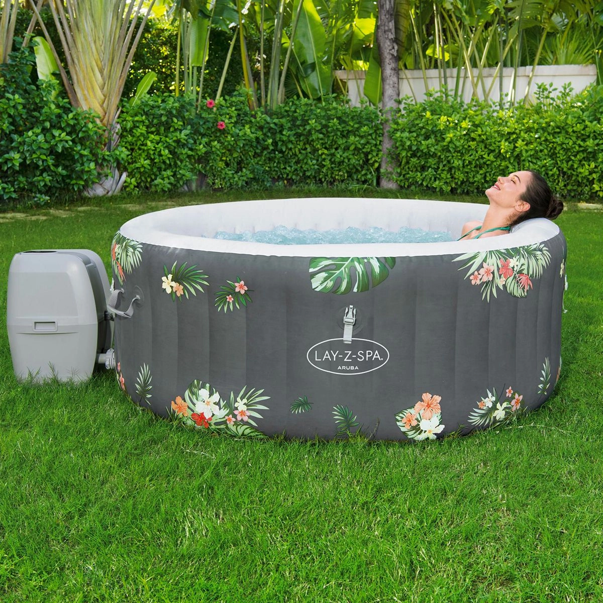 Spa Gonflable Aruba Lay-Z Spa Bestway - Spa 4-6 Places, Massage à Bulles, Chauffage Rapide 3 Spa Gonflable Aruba Lay-Z Spa Bestway - Spa 4-6 Places, Massage à Bulles, Chauffage Rapide – Image 3