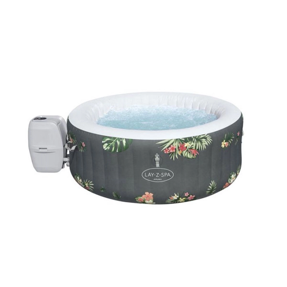 Spa Gonflable Aruba Lay-Z Spa Bestway - Spa 4-6 Places, Massage à Bulles, Chauffage Rapide 1 Spa Gonflable Aruba Lay-Z Spa Bestway - Spa 4-6 Places, Massage à Bulles, Chauffage Rapide