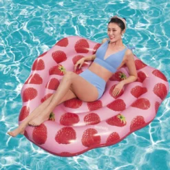 Matelas Gonflable Île Framboise Bestway - Confort et Style pour Piscine -Entretien De La Piscine Soldes 436376 imgWEB Ile framboise 6 16a5