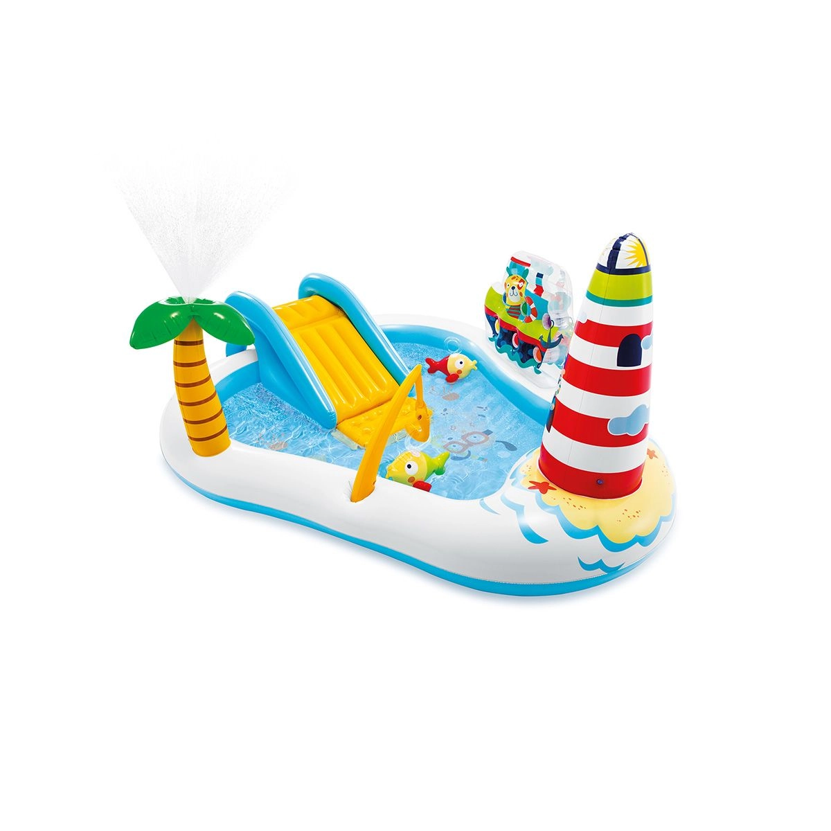 Aire De Jeux Sea Paradise Intex - Jeu Gonflable pour Piscine et Jardin 1 Aire De Jeux Sea Paradise Intex - Jeu Gonflable pour Piscine et Jardin