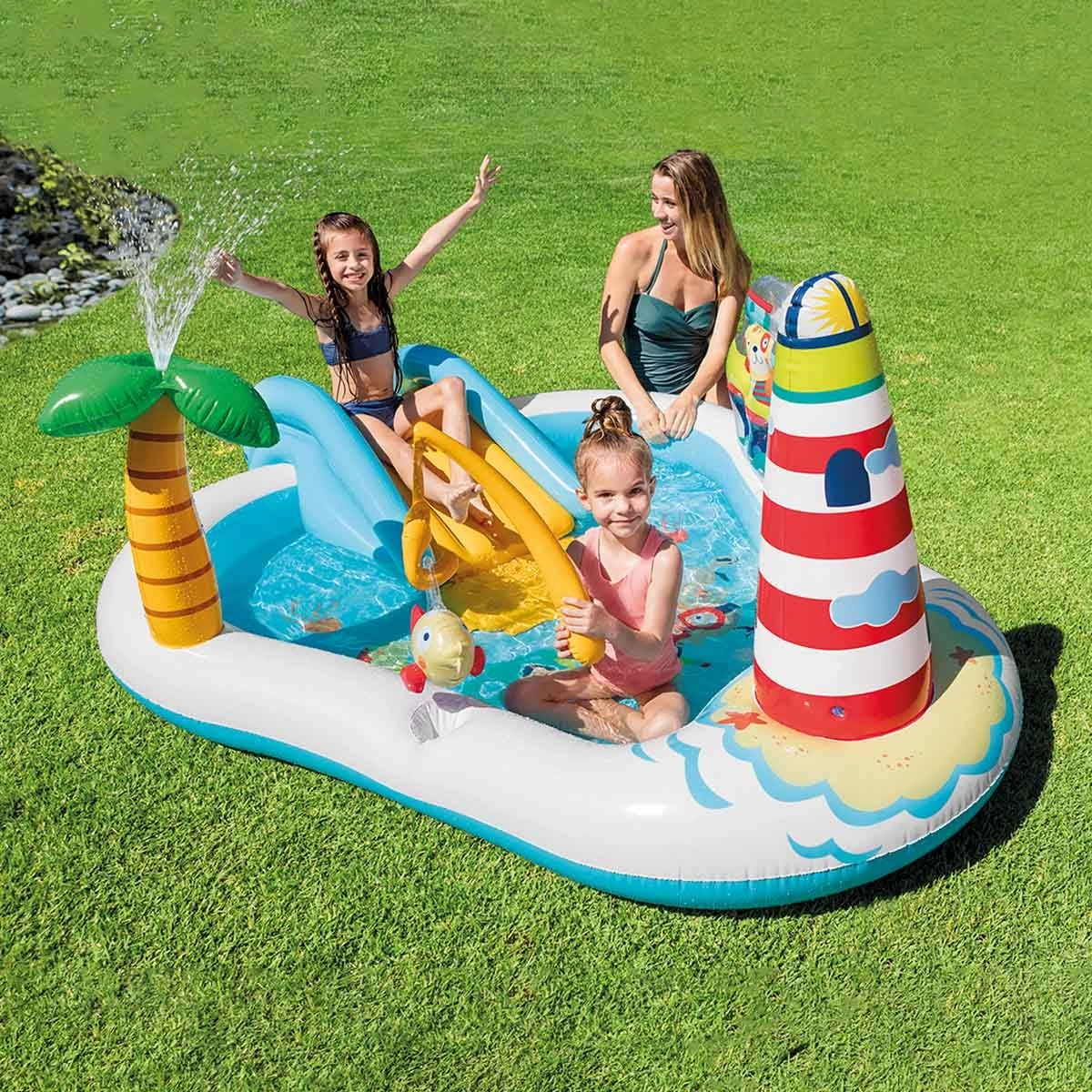 Aire De Jeux Sea Paradise Intex - Jeu Gonflable pour Piscine et Jardin 5 Aire De Jeux Sea Paradise Intex - Jeu Gonflable pour Piscine et Jardin – Image 5