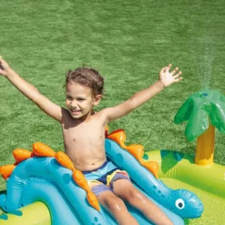 Aire De Jeux Petit Dino Intex - Jeu Gonflable pour Enfants - Idéal pour Piscine et Jardin -Entretien De La Piscine Soldes 436744 imgWEB Aire de jeux Petit Dino Intex 8 72f9