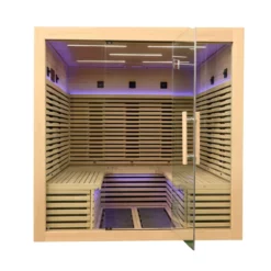 Sauna Infrarouge Canopée 6 Places - Spa et Sauna de Luxe pour 6 Personnes