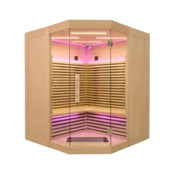 Sauna Infrarouge Canopée 3-4 Places - Confort et Détection à Domicile