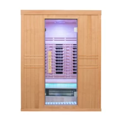 Sauna Infrarouge Pure Wave 3 Places - Confort et Détection à Domicile