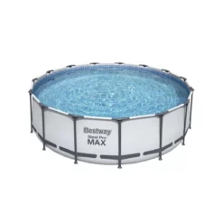 Piscine Hors-sol Steel Pro Max Ø4,57 X 1,22 M - Bestway - Piscine Tubulaire Robuste et Facile à Installer