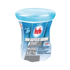 Brome Mini EasyClic HTH - Traitement Facile pour Piscine - 200 comprimés