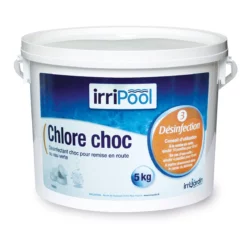 Chlore Choc 5 Kg Irripool - Traitement Intensif pour Piscine - Chlorine Choc Rapide