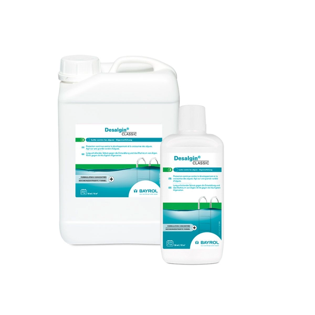 Desalgin® Classic 1L Bayrol - Algicide pour Piscine - Traitement Efficace contre les Algues 1 Desalgin® Classic 1L Bayrol - Algicide pour Piscine - Traitement Efficace contre les Algues