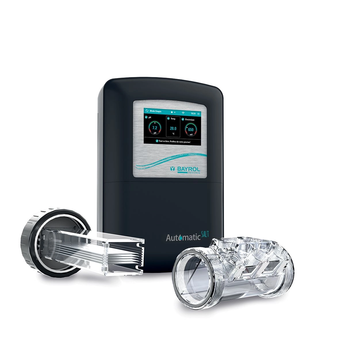 Electrolyseur Au Sel Automatique AS7 Bayrol - Traitement Piscine Facile et Efficace 2 Electrolyseur Au Sel Automatique AS7 Bayrol - Traitement Piscine Facile et Efficace – Image 2