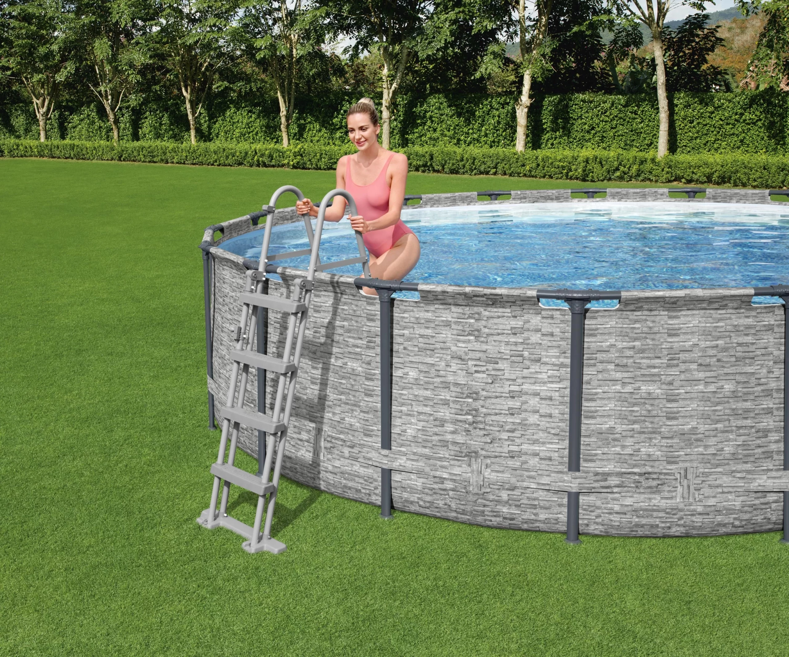 Piscine Hors-sol Steel Pro Max Ø4,88 X 1,22 M - Bestway - Piscine Tubulaire Robuste et Durable 3 Piscine Hors-sol Steel Pro Max Ø4,88 X 1,22 M - Bestway - Piscine Tubulaire Robuste et Durable – Image 3