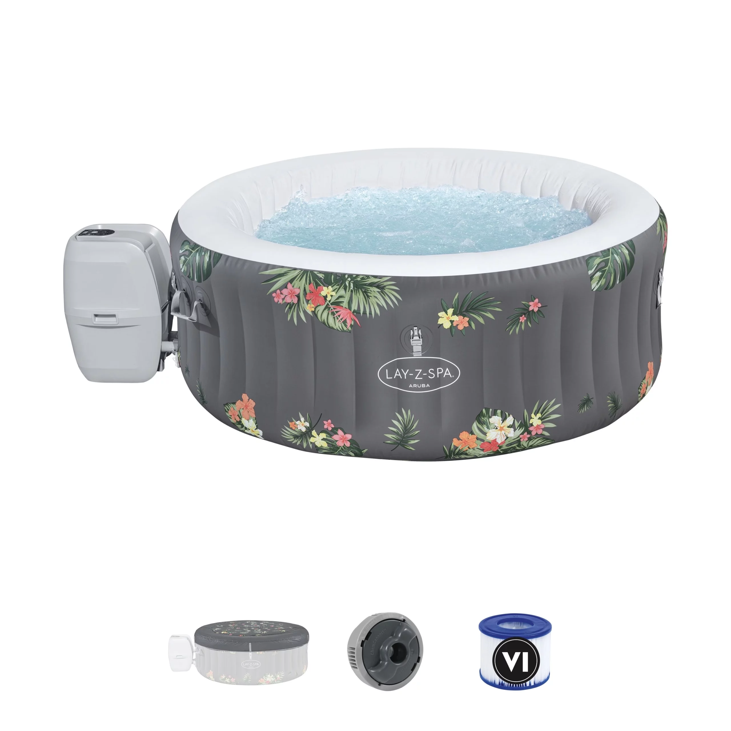Spa Gonflable Aruba Lay-Z Spa Bestway - Spa 4-6 Places, Massage à Bulles, Chauffage Rapide 2 Spa Gonflable Aruba Lay-Z Spa Bestway - Spa 4-6 Places, Massage à Bulles, Chauffage Rapide – Image 2